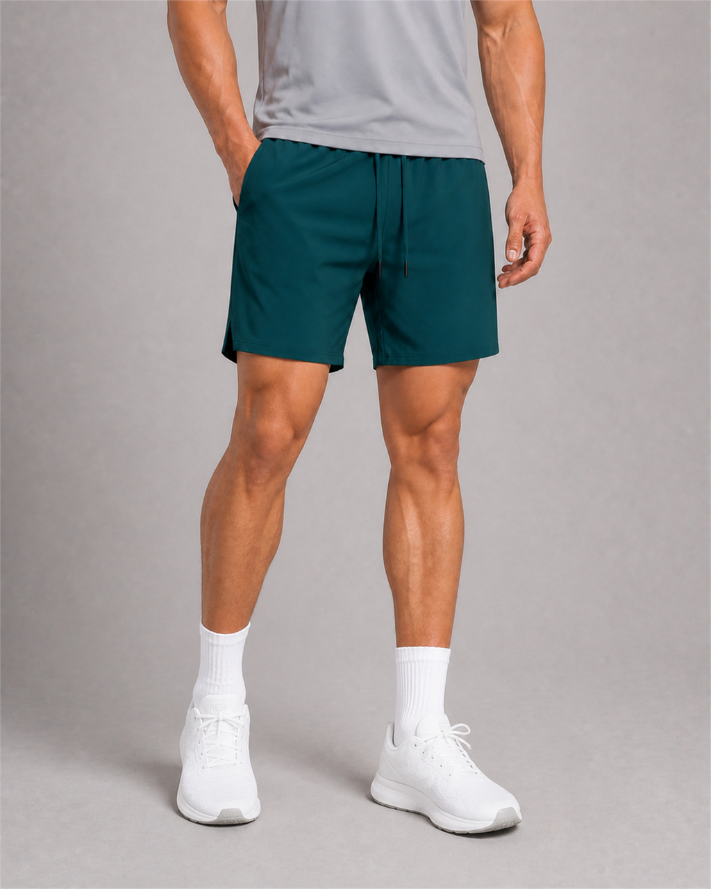 VAULT Performance Training Shorts - Deep Teal