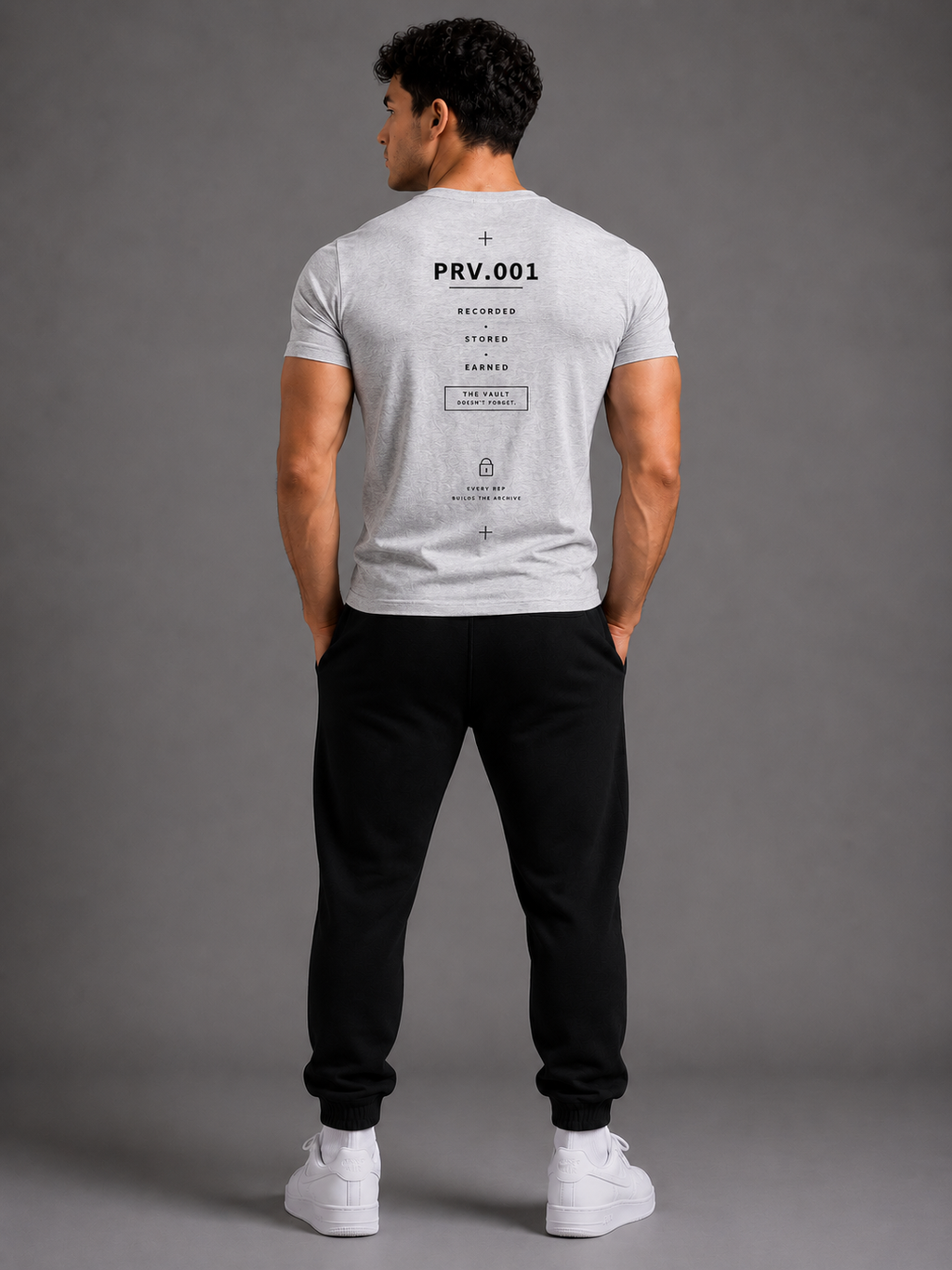 PR Vault Muscle Fit Tee | Drop 001