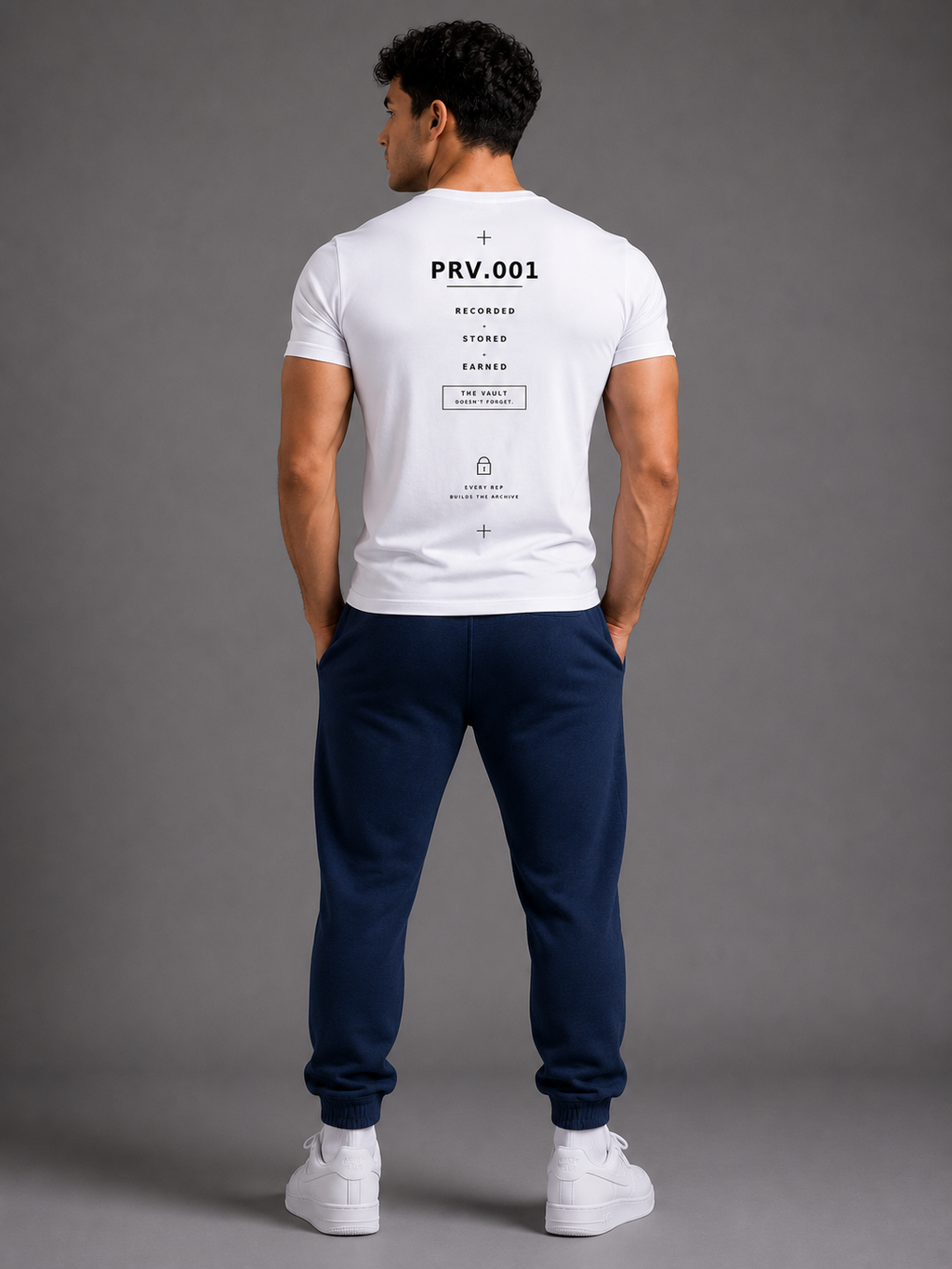 PR Vault Muscle Fit Tee | Drop 001