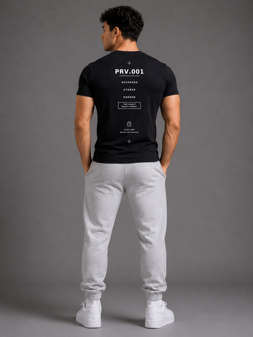 PR Vault Muscle Fit Tee | Drop 001