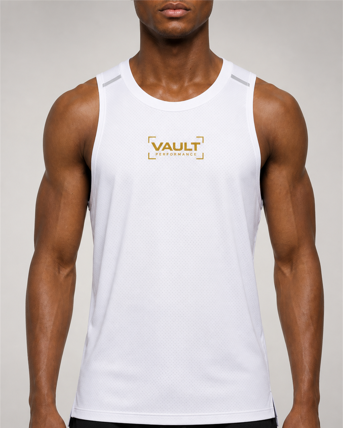 VAULT Performance Training Vest - White
