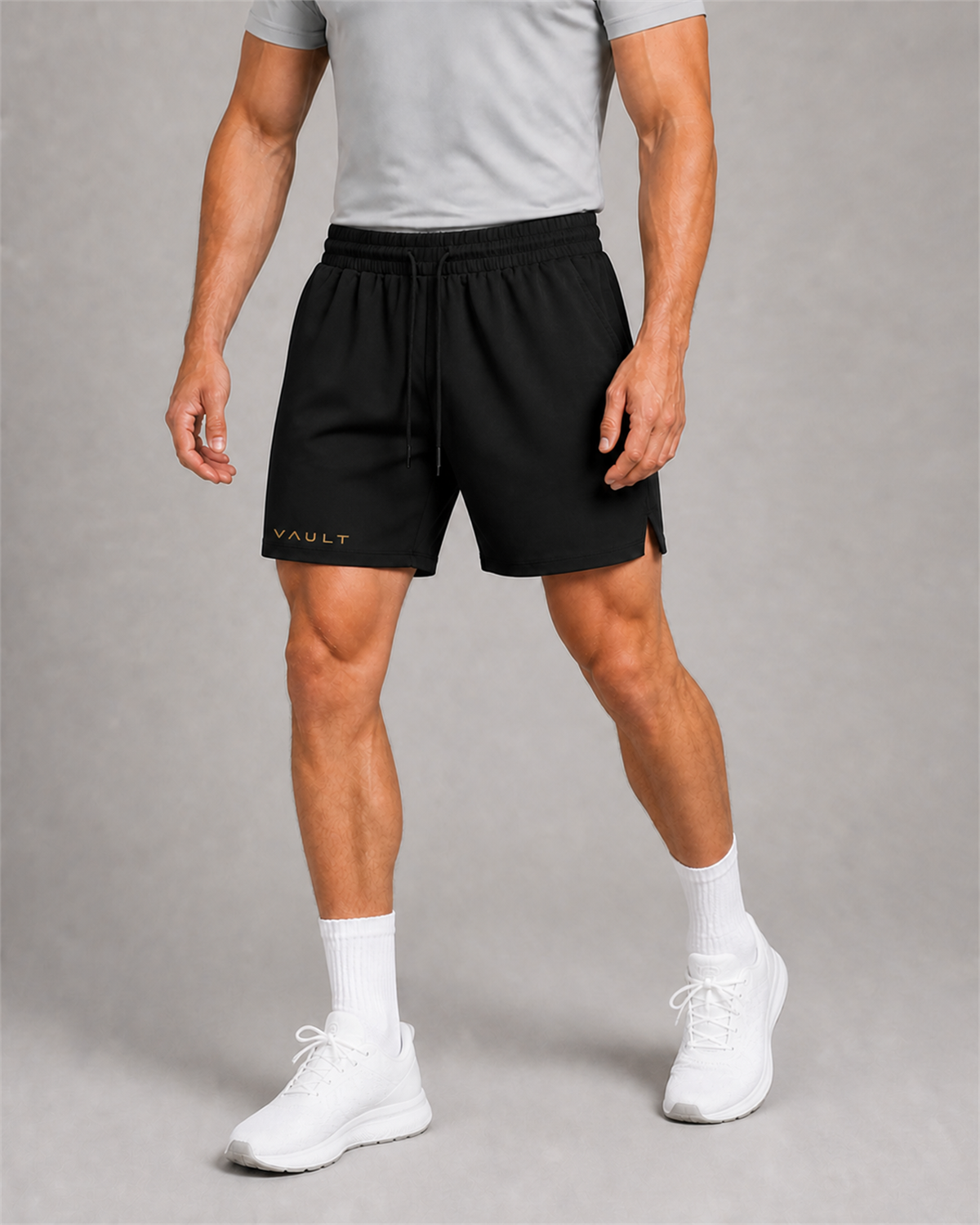 VAULT Performance Training Shorts - Black