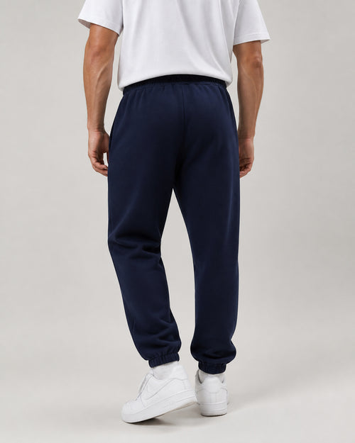 Cuffed Joggers — Navy | Drop 001