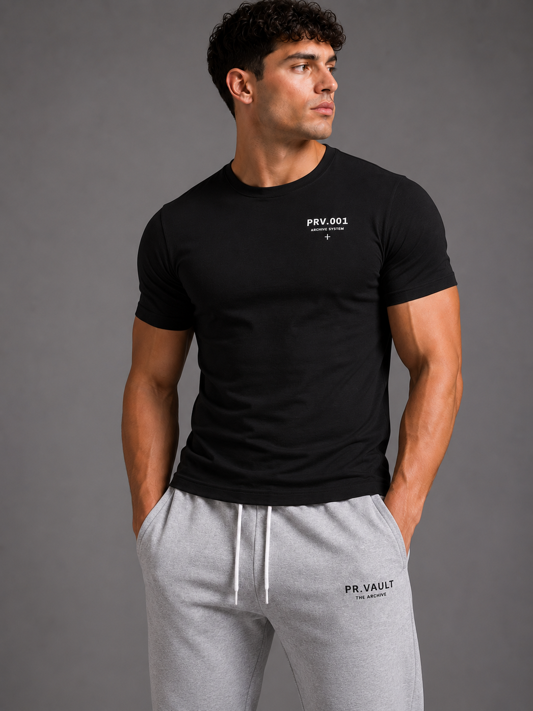 PR Vault Muscle Fit Tee | Drop 001
