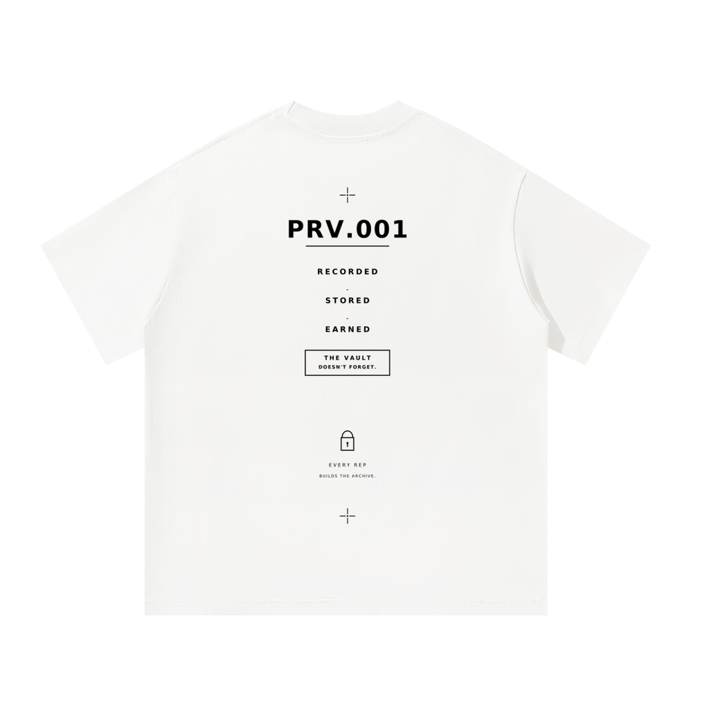 PR Vault Oversized Tee | Drop 001