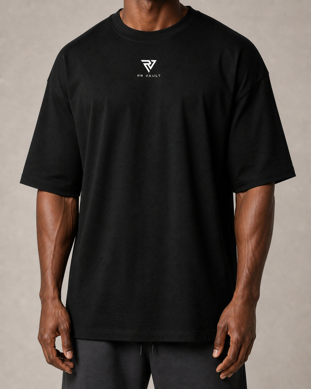 Oversized Tee — Black | Drop 001